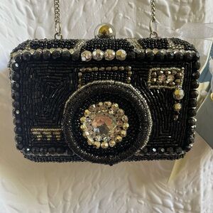 Viral Beaded Camera-Shaped Evening Bag Fall 2025 **